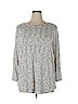 Ann Taylor LOFT White 3/4 Sleeve Top Size XL - photo 1