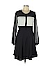 Romeo & Juliet Couture 100% Polyester Black Casual Dress Size L - photo 1