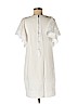 J. Crew Collection 100% Cotton White Casual Dress Size 8 - photo 2