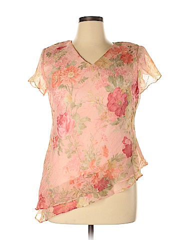 Coldwater Creek Short Sleeve Blouse (view 1)