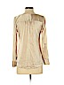 White House Black Market Tan Long Sleeve Silk Top Size 2 (petite) - photo 2