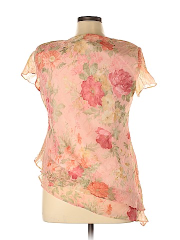 Coldwater Creek Short Sleeve Blouse (view 2)