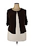 Perceptions Brown Cardigan Size 18 - photo 1
