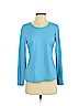 Worth New York Blue Long Sleeve Top Size S - photo 1