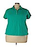 Croft & Barrow Teal Short Sleeve Polo Size 3X - photo 1