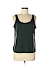 Eileen Fisher 100% Wool Green Tank Top Size M - photo 1