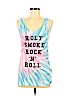 One Teaspoon 100% Cotton Blue Tank Top Size XS - photo 1