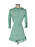 Topshop 100% Viscose Green Romper Size 4 (petite) - photo 2