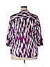 St. John's Bay 100% Cotton Purple 3/4 Sleeve Top Size 2X - photo 2