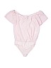 Charlotte Russe 100% Polyester Pink Bodysuit Size S - photo 1