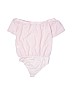 Charlotte Russe 100% Polyester Pink Bodysuit Size S - photo 2