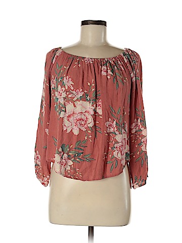 Billabong 3/4 Sleeve Blouse (view 1)