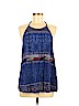 Roxy Blue Sleeveless Blouse Size M - photo 1