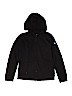 Adidas 100% Cotton Black Zip Up Hoodie Size 14 - 16 - photo 1