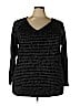 Avenue Black Pullover Sweater Size 22 - 24 Plus - photo 1