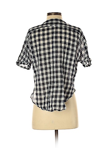 Ann Taylor LOFT Short Sleeve Button-Down Shirt (view 2)
