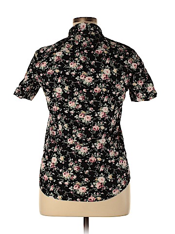 Unbranded Short Sleeve Button-Down Shirt (view 2)