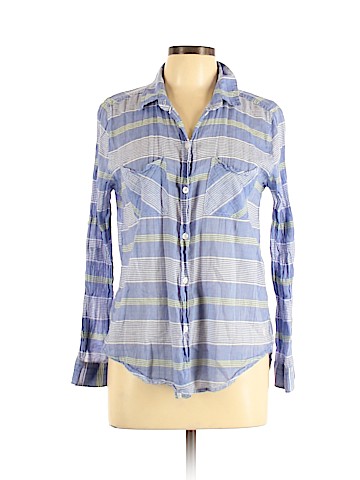 American Eagle Outfitters Long Sleeve Button-Down Shirt (view 1)