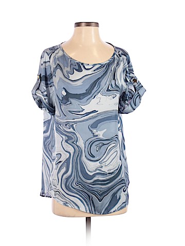 MICHAEL Michael Kors Short Sleeve Blouse (view 1)