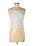 Topshop White Sleeveless Top Size 6 - photo 1