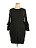 A New Day Gray Casual Dress Size XXL - photo 1