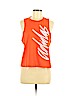 Adidas Orange Sleeveless T-Shirt Size M - photo 1