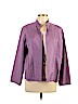 Eileen Fisher 100% Silk Purple Kimono Size L - photo 1