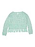 Justice Teal Pullover Sweater Size 12 - photo 1