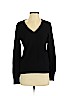 Equipment 100% Cashmere Black Cashmere Pullover Sweater Size S - photo 1