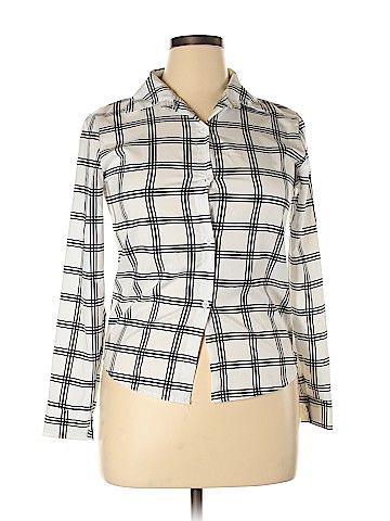 Unbranded Long Sleeve Button-Down Shirt (view 1)