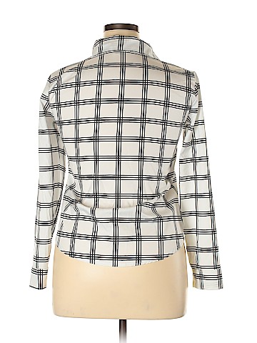 Unbranded Long Sleeve Button-Down Shirt (view 2)