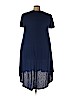 Lularoe Blue Casual Dress Size 3X - photo 2