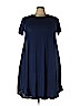 Lularoe Blue Casual Dress Size 3X - photo 1