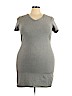 Old Navy Gray Casual Dress Size XXL - photo 1
