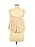 American Rag Cie 100% Rayon Tan Sleeveless Top Size M - photo 2