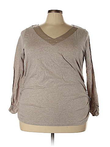Lane Bryant Long Sleeve Top (view 1)