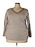 Lane Bryant Tan Long Sleeve Top Size 18 - 20 Plus - photo 1