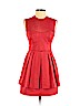 Nanette Lepore 100% Polyester Red Cocktail Dress Size 4 - photo 1