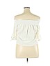 Vanilla Star 100% Rayon White 3/4 Sleeve Blouse Size L - photo 2