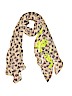 Codello 100% Polyester Animal Print Ivory Scarf One size - photo 1