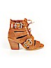 Jeffrey Campbell Brown Ankle Boots Size 9 - photo 1