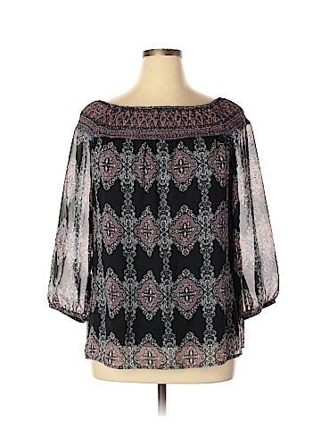 AB Studio 3/4 Sleeve Blouse (view 1)