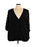 Catherines Black Cardigan Size 3X - photo 1