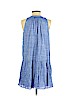 Ann Taylor LOFT 100% Rayon Blue Casual Dress Size S (petite) - photo 2