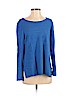 Eileen Fisher 100% Linen Blue Long Sleeve Top Size M - photo 1