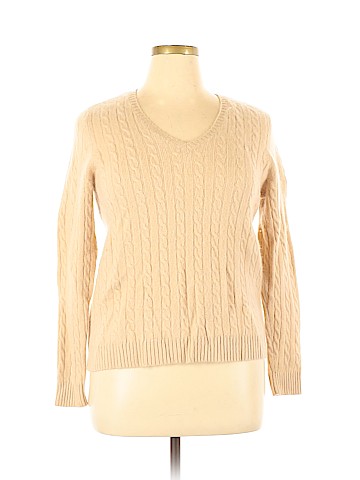 Lauren by Ralph Lauren Cashmere Pullover Sweater (view 1)