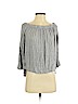 Cloth & Stone 100% Rayon Gray 3/4 Sleeve Blouse Size XS (petite) - photo 1