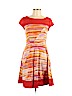 ALIX Orange Casual Dress Size 10 - photo 1