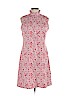 J. McLaughlin Red Casual Dress Size L - photo 1