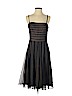 Carmen Marc Valvo Collection 100% Silk Black Cocktail Dress Size 4 - photo 1